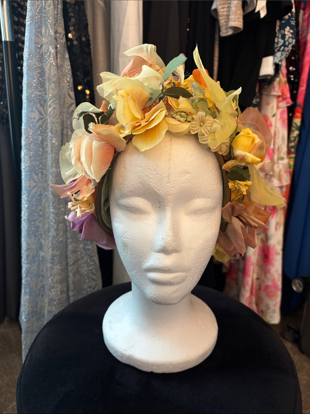 Vintage 1950’s Christian Dior chapeaux hat